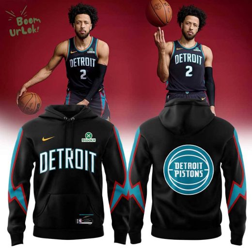 Detroit Pistons 2025-26 City Edition Uniforms Hoodie