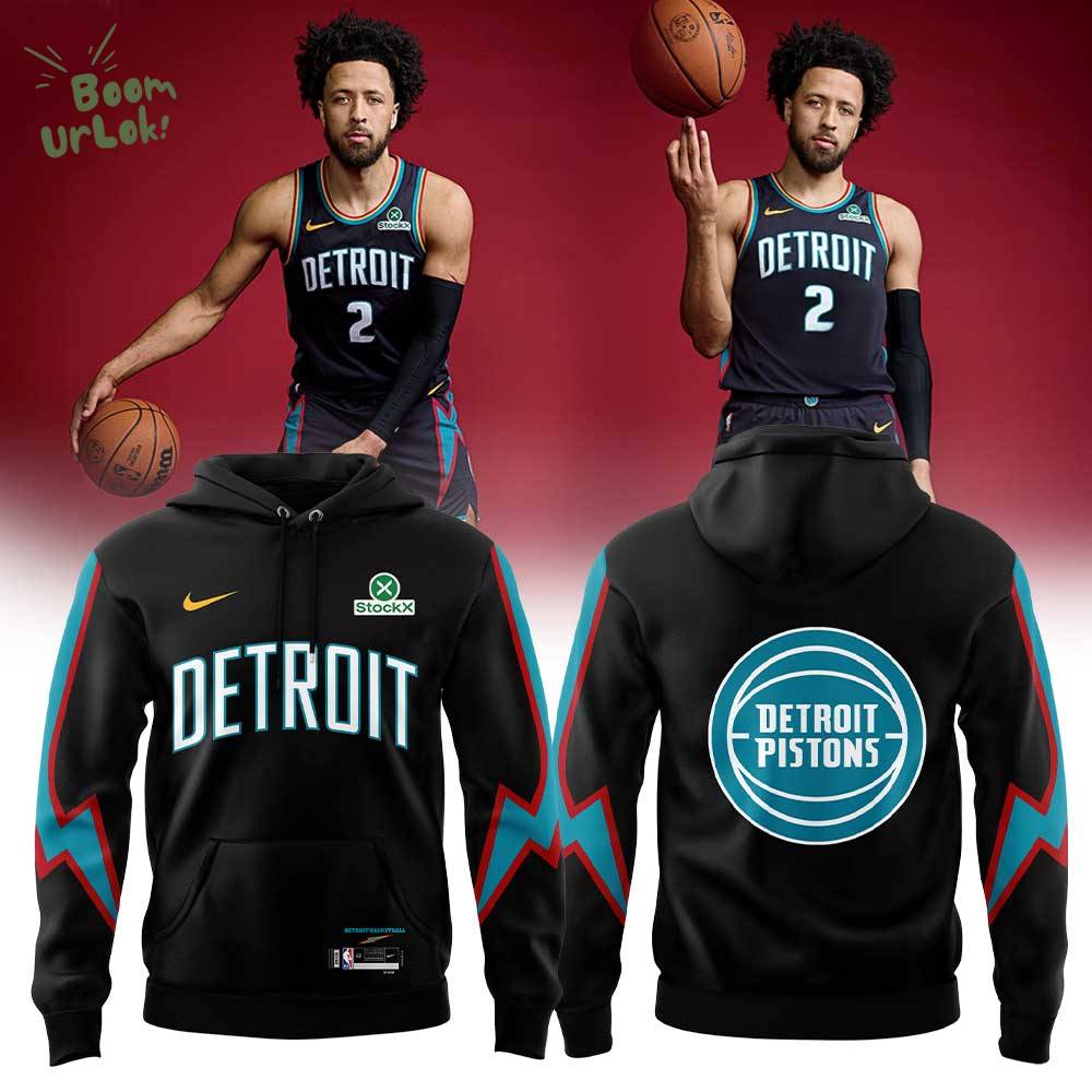 Detroit Pistons 2025-26 City Edition Uniforms Hoodie Detroit Pistons 2025-26 City Edition Uniforms Hoodie