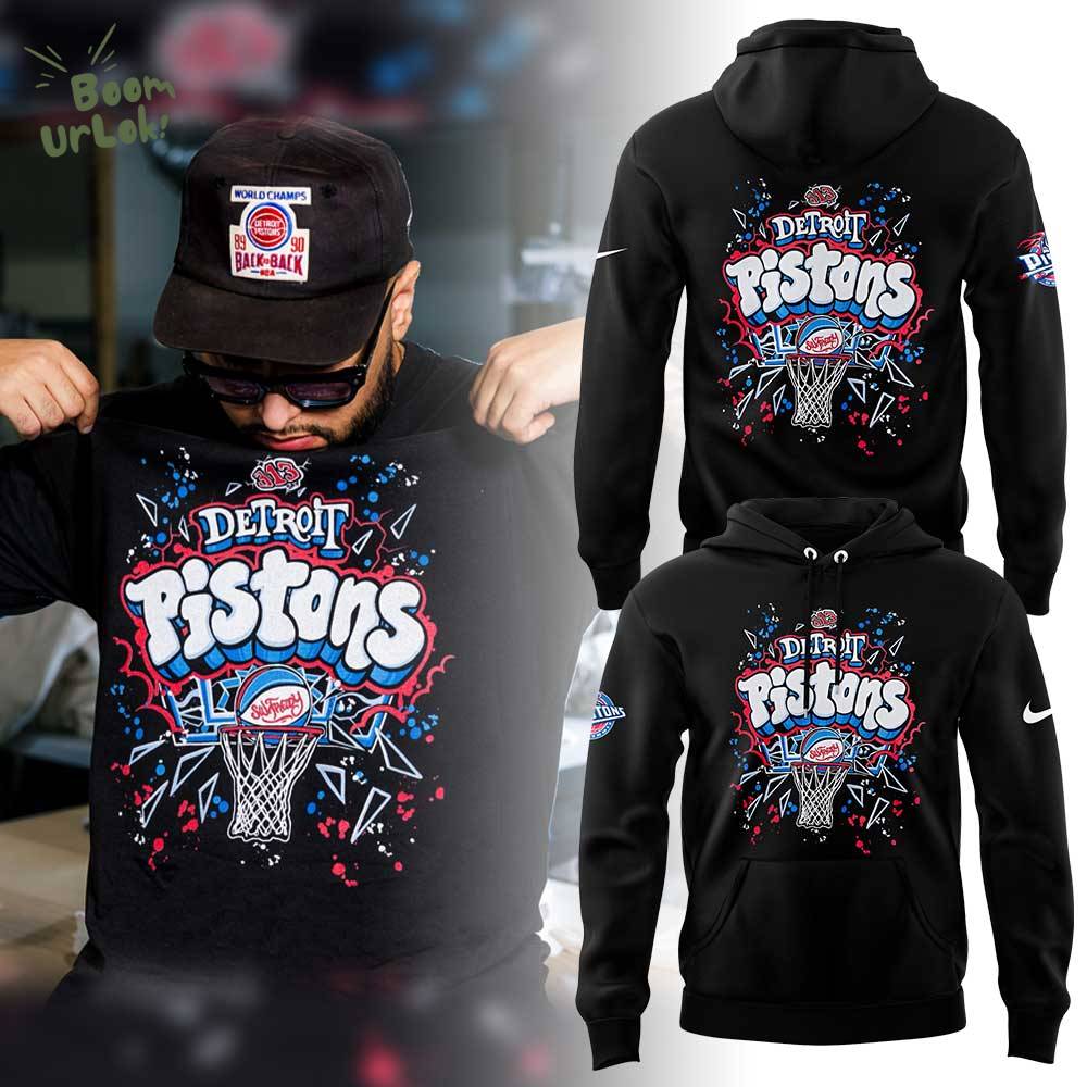 Detroit Pistons 313 Collection Hoodie Detroit Pistons 313 Collection Hoodie