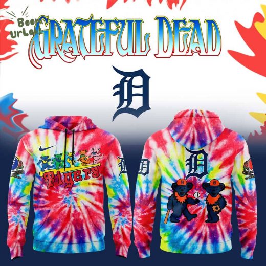 Detroit Tigers x Grateful Dead New Hoodie