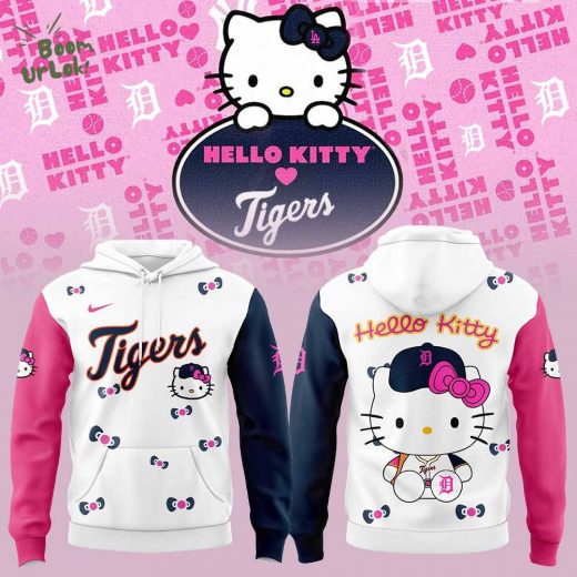 Detroit Tigers x Hello Kitty New Hoodie