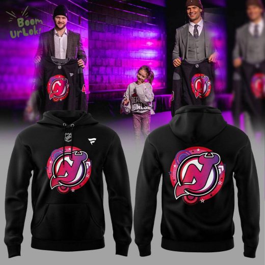 Devils Reimagining of 90s Sport Style Hoodie