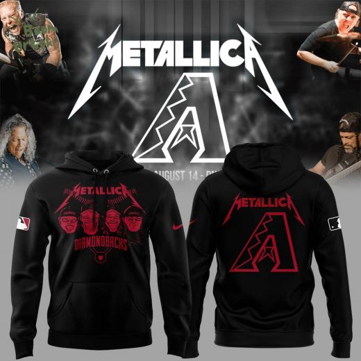 Diamondbacks Baseball Metallica Night Hoodie