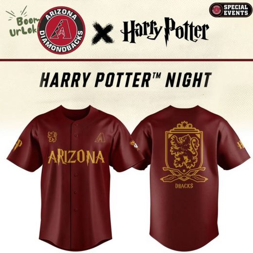Diamondbacks Harry Potter Night Jersey – Limited Edition