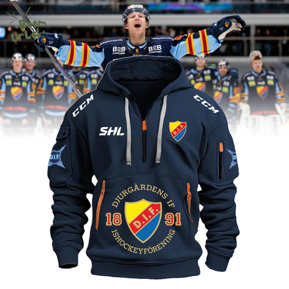 Djurgårdens IF 2024 Limited Hoodie - Navy Djurgårdens IF 2024 Limited Hoodie - Navy