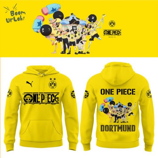 Dortmund X One Piece Yellow Hoodie