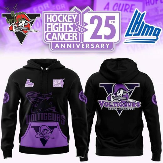 Drummondville Voltigeurs “Hockey Fight Cancer” Hoodie