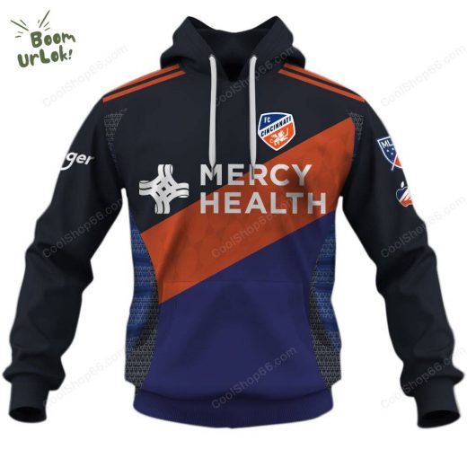 FC Cincinnati ( MLS ) Home Jersey Style Hoodie