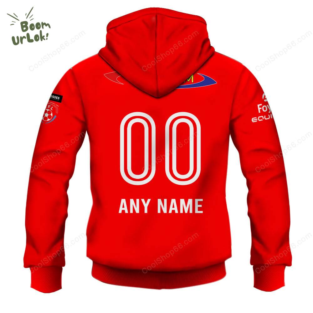 FC Differdange 03 Home Jersey Style Hoodie FC Differdange 03 Home Jersey Style Hoodie