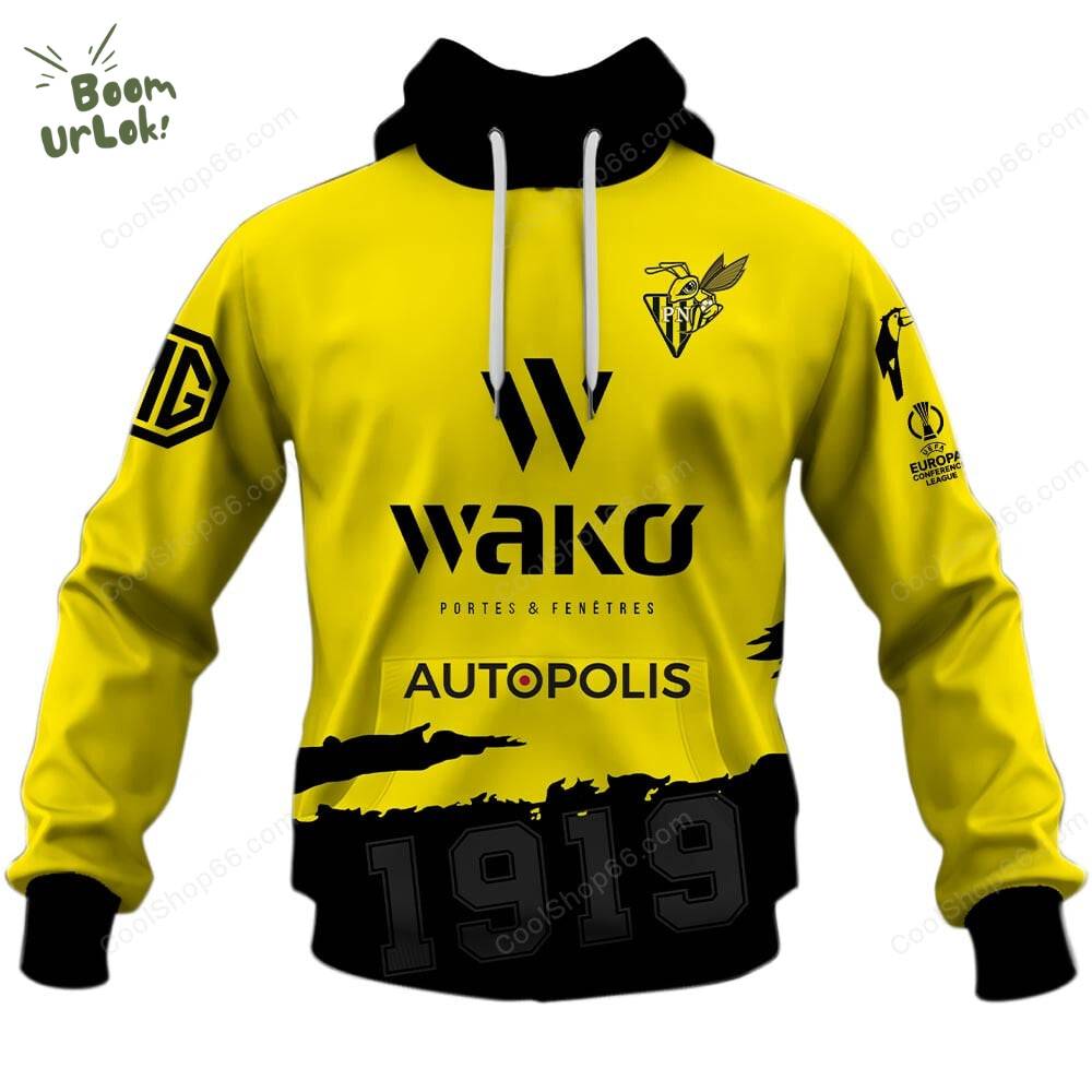 FC Progres Niederkorn Home Jersey Style Hoodie FC Progres Niederkorn Home Jersey Style Hoodie