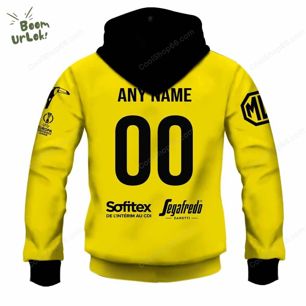 FC Progres Niederkorn Home Jersey Style Hoodie FC Progres Niederkorn Home Jersey Style Hoodie