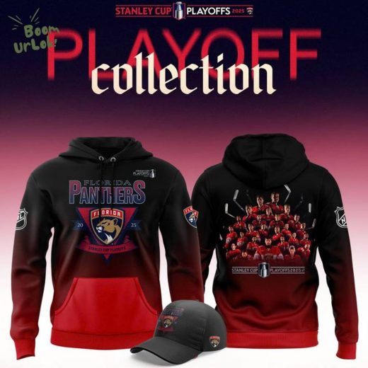 Florida Panthers 2025 Stanley Cup Playoff Participant Crease Hoodie