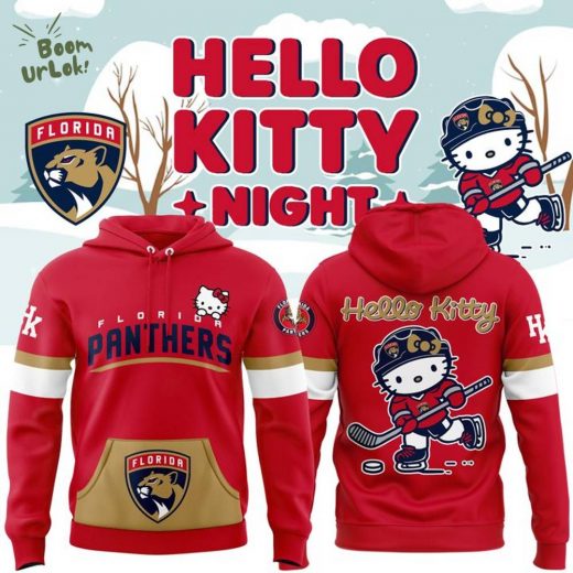 Florida Panthers x Hello Kitty Hoodie 2025  Limited Edition