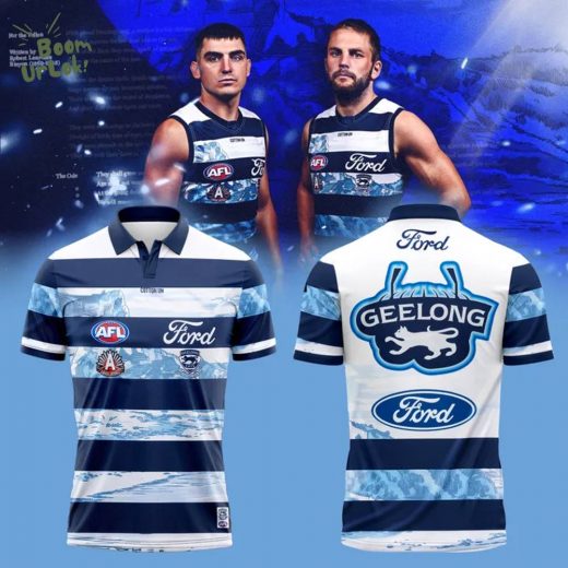 Geelong Cats ANZAC 2025 Polo