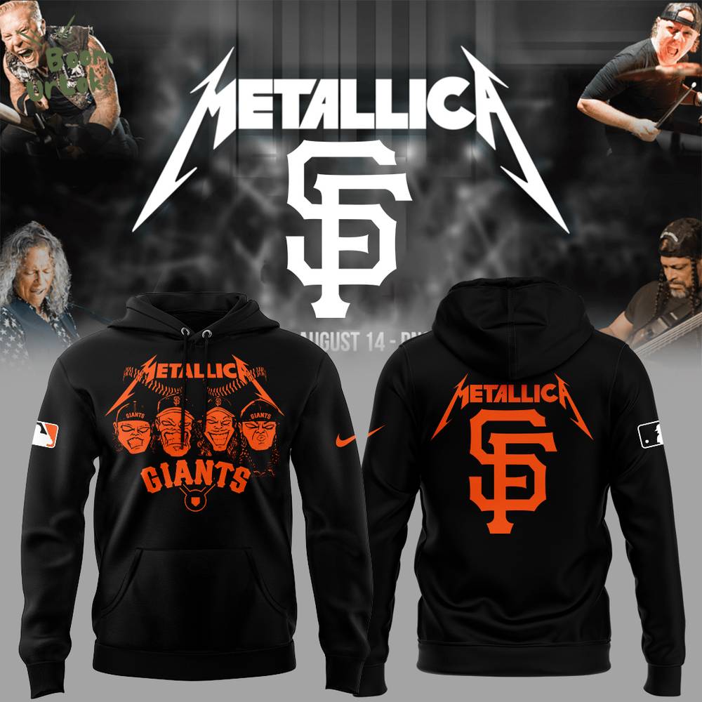 Giants Baseball Metallica Night Hoodie Giants Baseball Metallica Night Hoodie