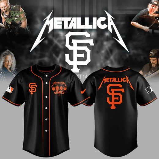 Giants Baseball Metallica Night Jersey