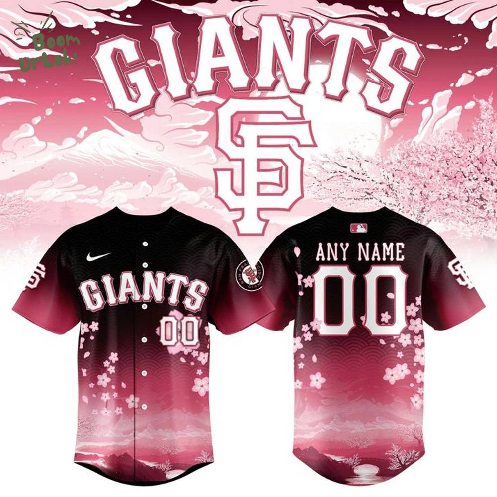 Giants Cherry Blossom 2025 Baseball Jersey Limited Edition Giants Cherry Blossom 2025 Baseball Jersey Limited Edition