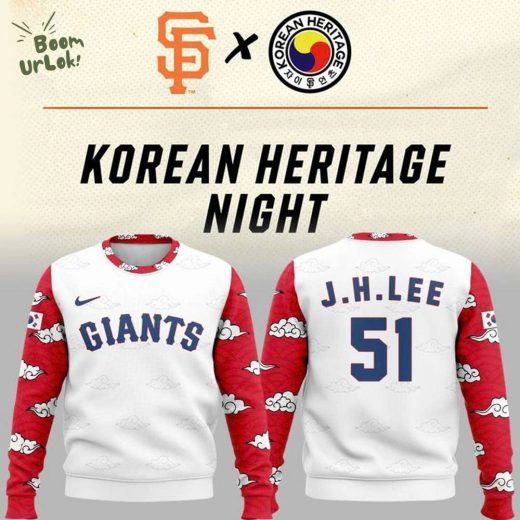 Giants Korean Heritage Celebration Sweatshirt – Special Edition