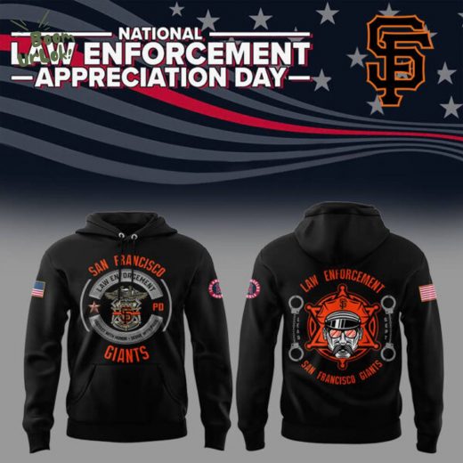 Giants x Law Enforcement Appreciation Day 2025 Hoodie