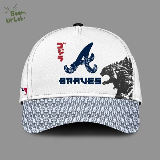 Godzilla x Atlanta Braves Japan Edition baseball Jersey 2025