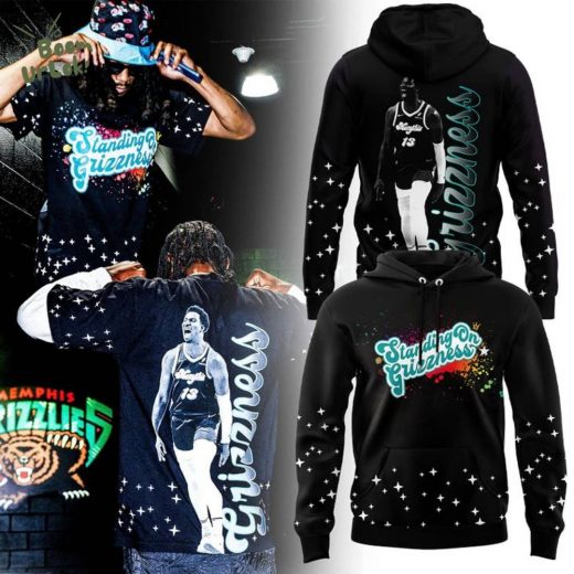 Grizzlies x 191 Collabs Presented by Hennessy “𝙎𝙩𝙖𝙣𝙙𝙞𝙣𝙜 𝙤𝙣 𝙂𝙧𝙞𝙯𝙯𝙣𝙚𝙨𝙨” Limited Edition Hoodie