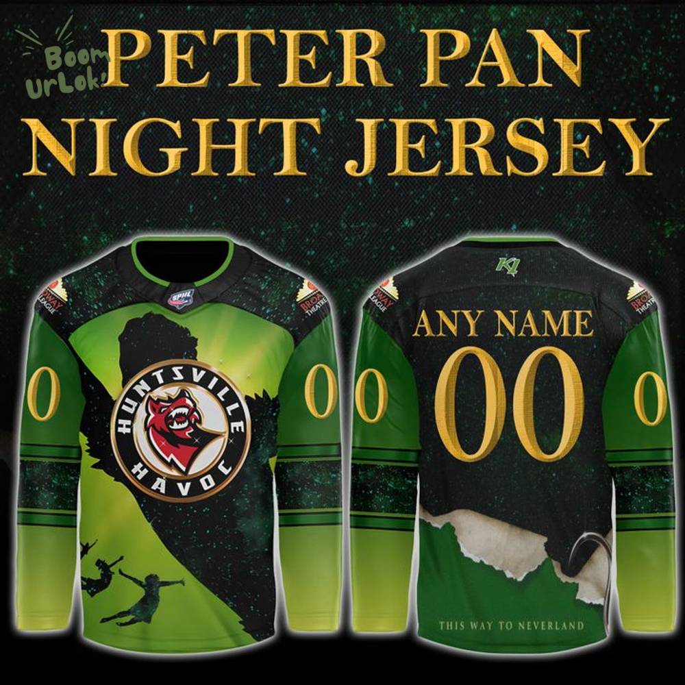 Havoc x Peter Pan Night Game Hockey Jersey 2025 Havoc x Peter Pan Night Game Hockey Jersey 2025