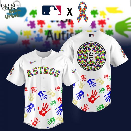 Houston Astros MLB Autism Awareness Special Edition 2025 baseball Jersey