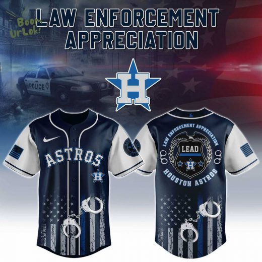 Houston Astros MLB x Law Enforcement Appreciation Day Jersey Limited