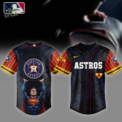 Houston Astros MLB x Superman Baseball Jersey Editions Limited 2025