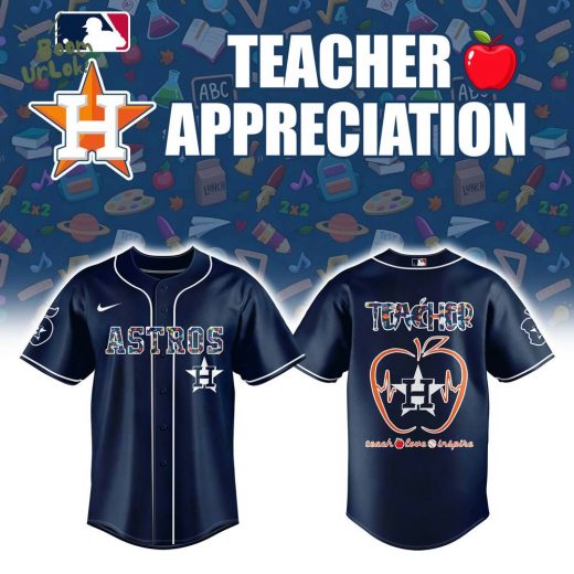 Houston Astros TEACHER NIGHT Baseball Jersey