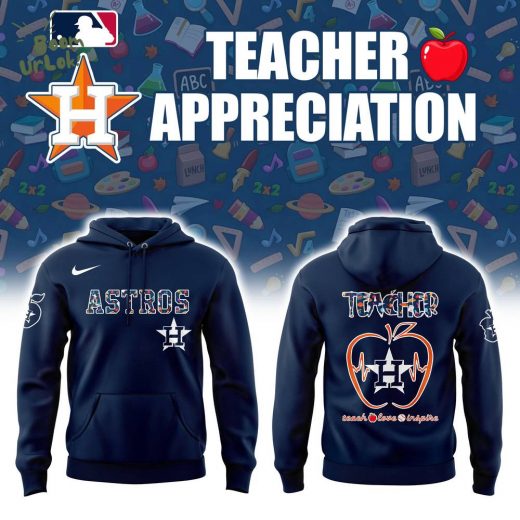 Houston Astros TEACHER NIGHT Hoodie