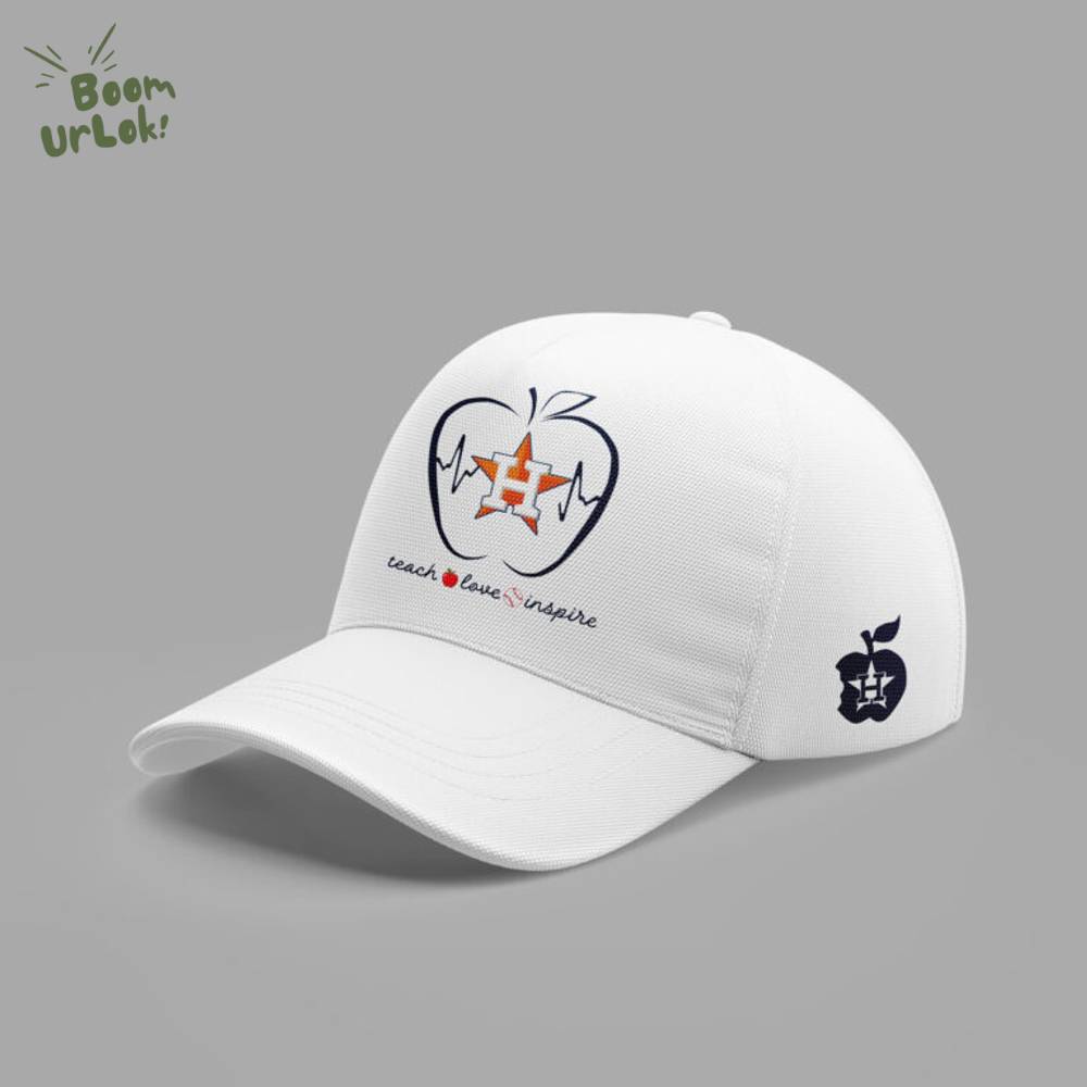 Houston Astros TEACHER NIGHT White Hoodie Houston Astros TEACHER NIGHT White Hoodie