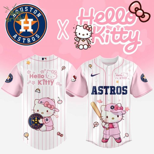 Houston Astros x Hello Kitty Night 2025 Baseball Jersey Editions Limited