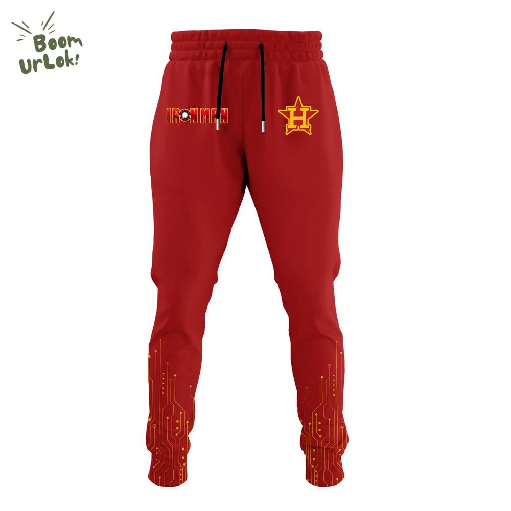 Houston Astros x Iron Man Game Night Special Edition Hoodie Houston Astros x Iron Man Game Night Special Edition Hoodie