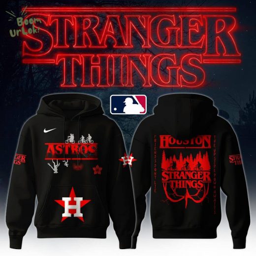 Houston Astros x Stranger Things Hoodie – 2025 Limited Edition
