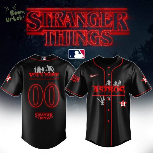 Houston Astros x Stranger Things Jersey – 2025 Limited Edition