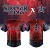 New York Yankees x Stranger Things Night Game Limited Edition Baseball Jersey 2025