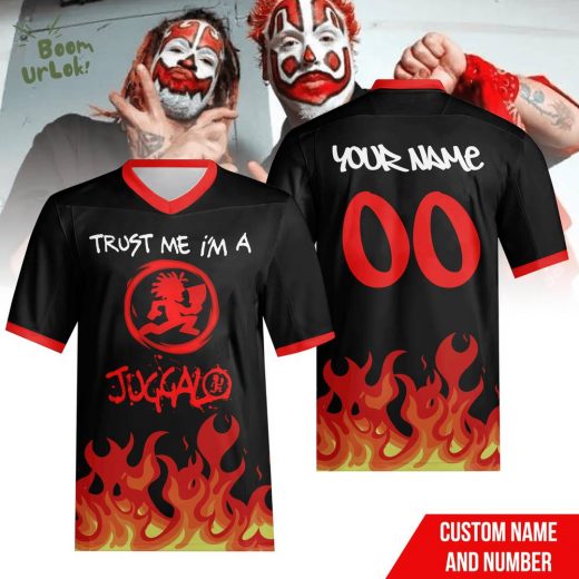 ICP “Trust Me I Am a Juggalo” CUSTOM FOOTBALL JERSEY