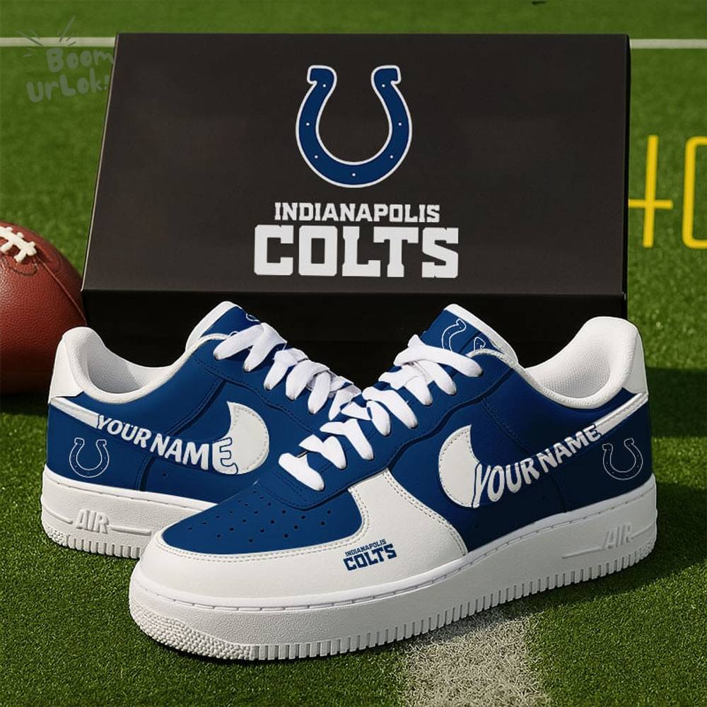 Indianapolis Colts Special New AForce1 Sneakers Shoes Personalized Any Name Perfect Gift For Fans Indianapolis Colts Special New AForce1 Sneakers Shoes Personalized Any Name Perfect Gift For Fans