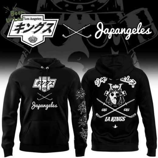 Japangeles x Los Angeles Kings Black Hoodie 2025