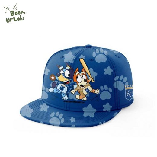 Kansas City Royals Bluey and Bingo Baseball Jersey