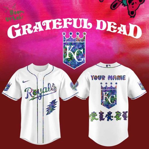 Kansas City Royals Grateful Dead Night Jersey Custom Name For Fans