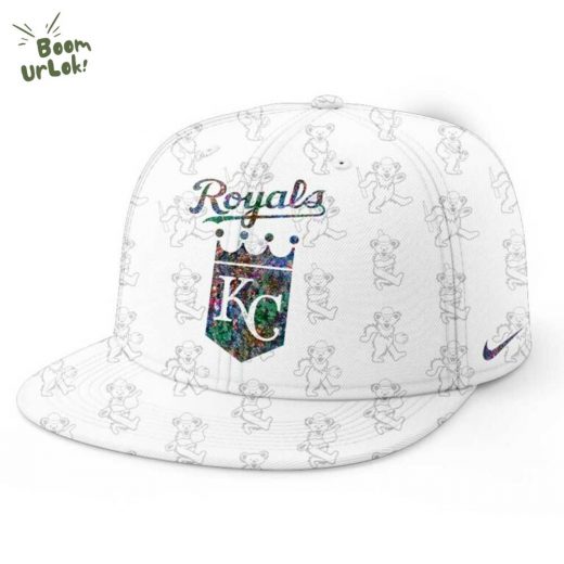 Kansas City Royals Grateful Dead Night New Jersey Flat Cap Set