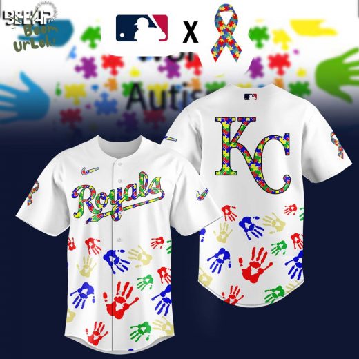 Kansas City Royals MLB Autism Awareness Special Edition 2025 baseball Jersey