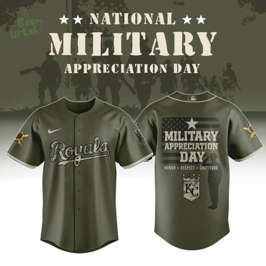 Kansas City Royals MLB x Military Appreciation Day Jersey Editions Limited 2025