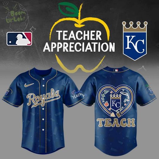 Kansas City Royals Teacher Appreciation Blue Jersey