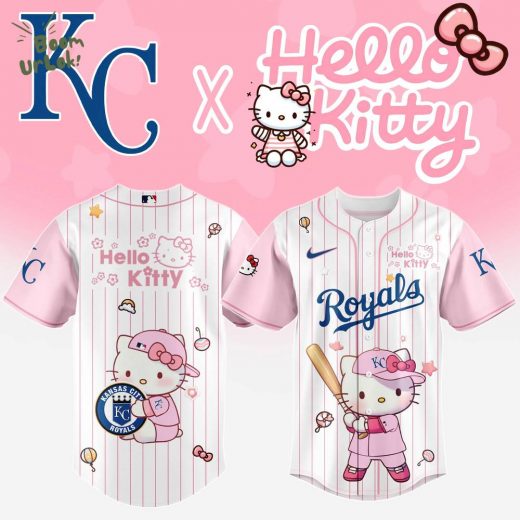 Kansas City Royals x Hello Kitty Night 2025 Baseball Jersey Editions Limited