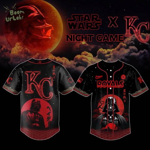 Kansas City Royals x Star Wars Night Game Limited Edition Baseball Jersey