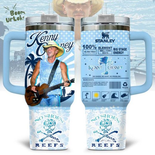 Kenny Chesney Stanley Tumbler – No Shoes Reefs Country Music Beach Vibes Cup