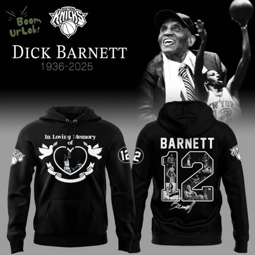 Knicks In Loving Memory of Dick Barnett 2025 Hoodie